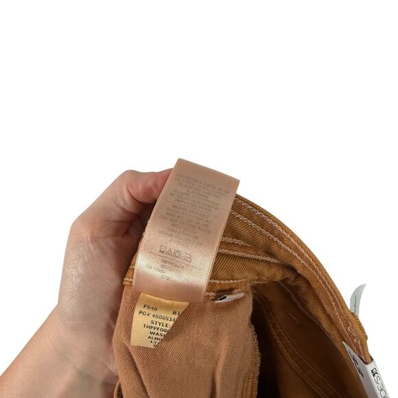 Joes Jeans Allana Wide Ankle Leg Pants Almond Brown High Rise NEW Womens Size 33 - Picture 8 of 8